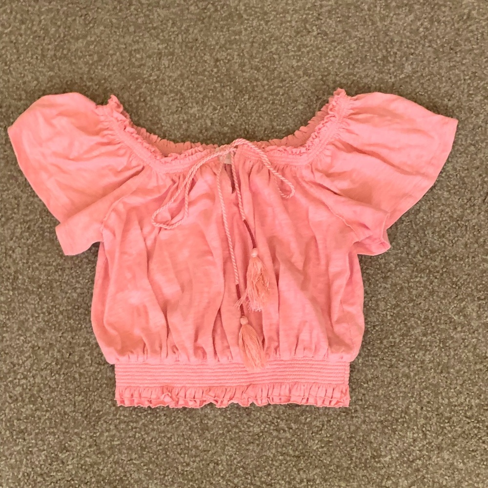 Off the shoulder blouse
